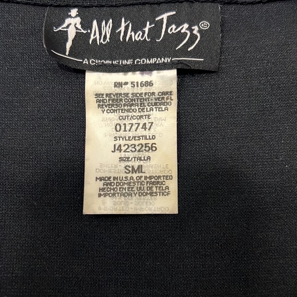 All That Jazz Black Maxi with Peek-a-Boo Waist size small - Picture 6 of 6